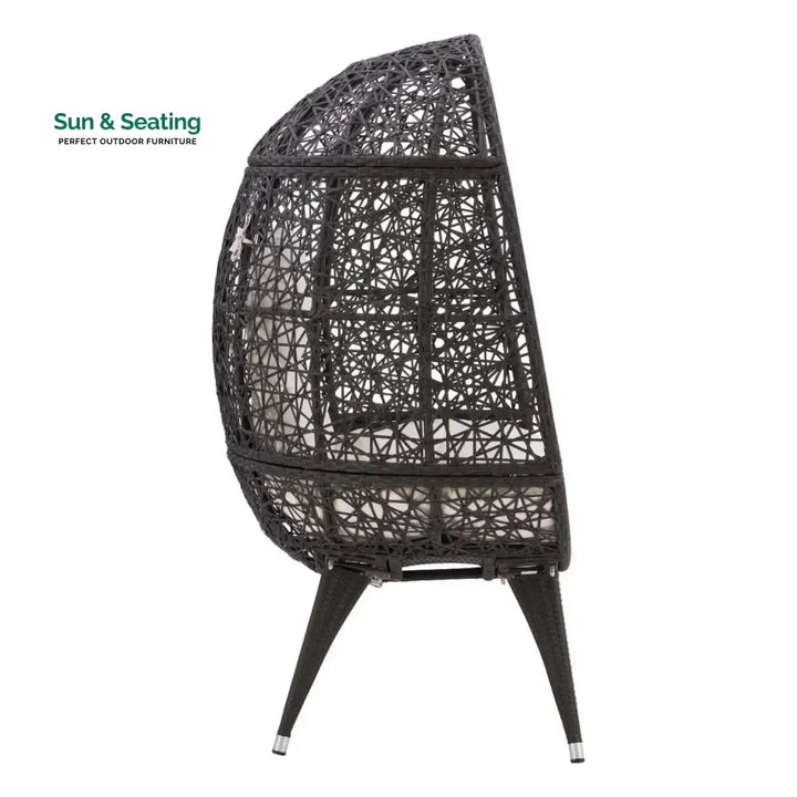 Yasira Outdoor All-Weather Wicker Egg Chair Egg Chair