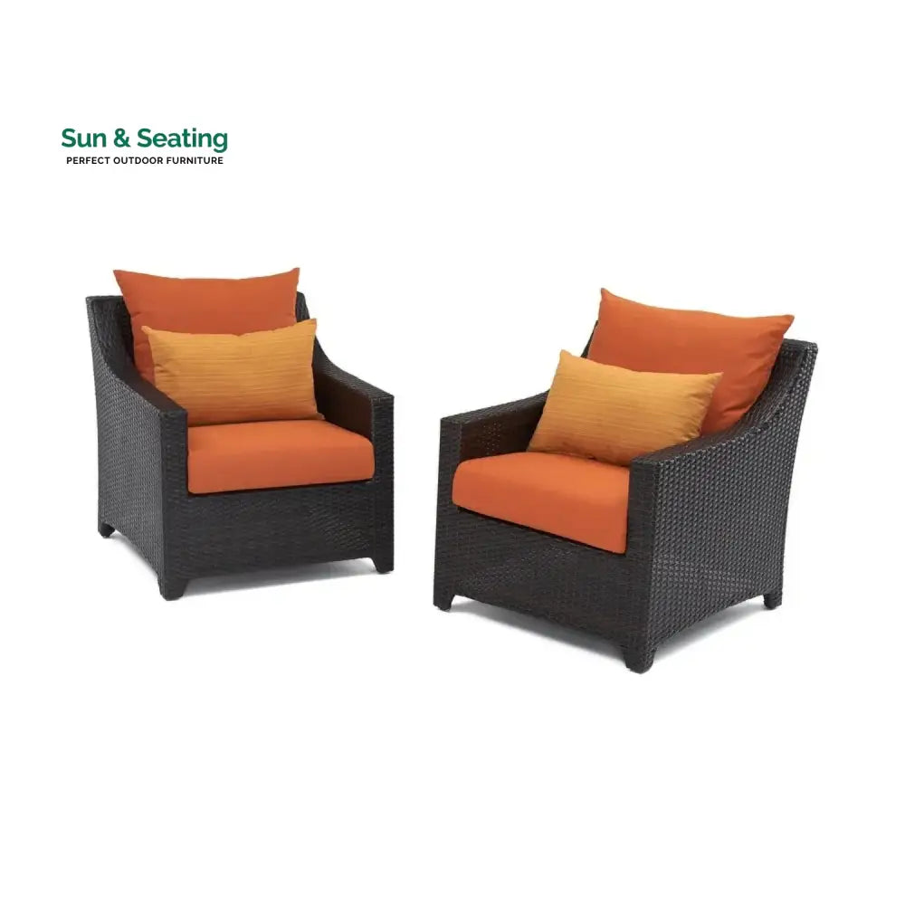 Yordanos All Weather Outdoor Wicker Garden L-Shape Sectional Conversation Set Sofa Set