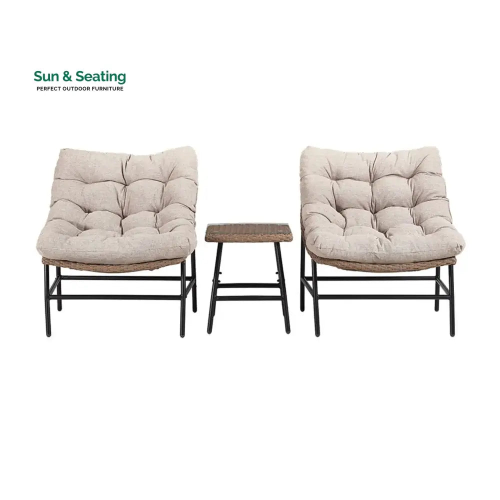 Zhen 3 Piece Garden Outdoor Patio Furniture Set Patio Set