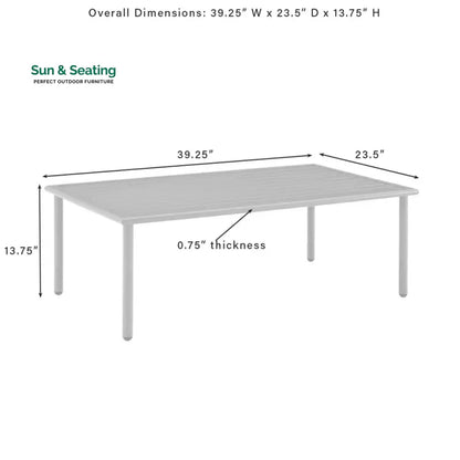 Zita Outdoor Sofa Set 2 Seater 2 Single seater and 1 Center Table (Light Brown) Braided & Rope Sofa Sets