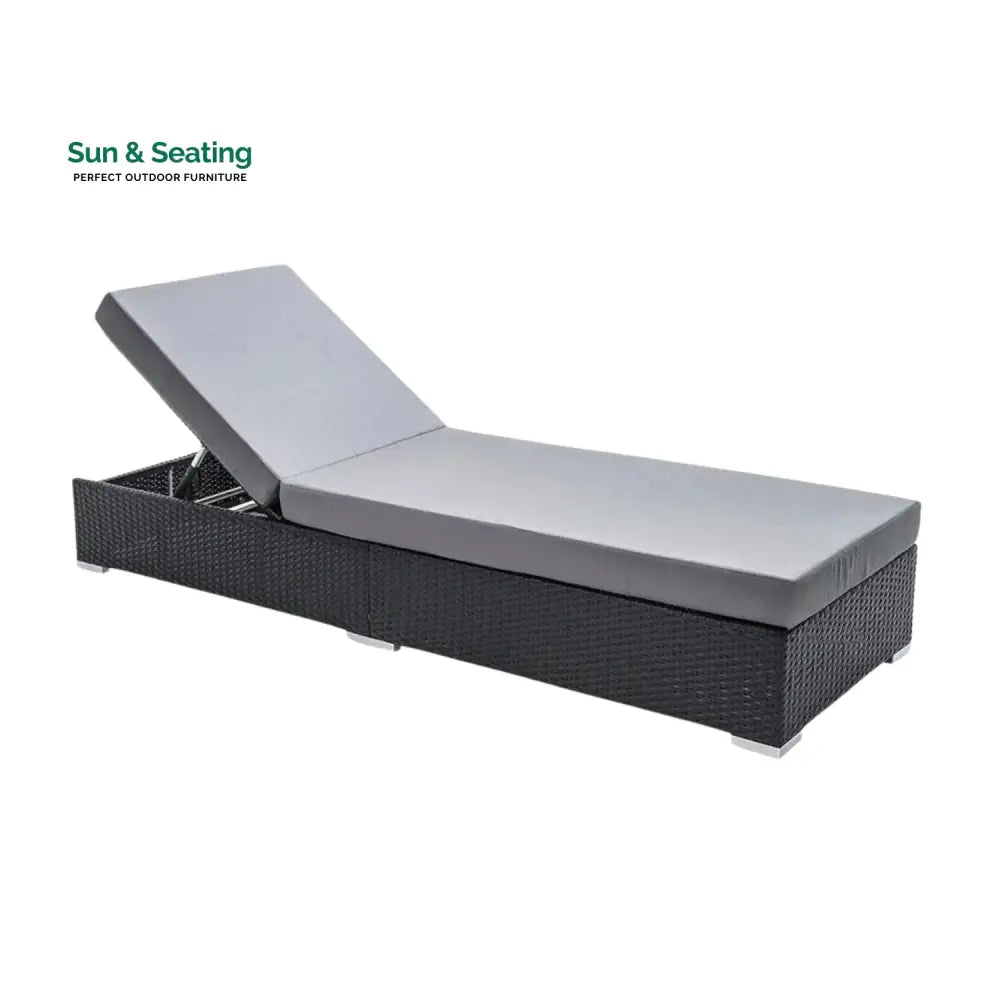 Zoya Outdoor 2-Piece Chaise Lounge Chair with Adjustable Settings and Cushions Lounger Set